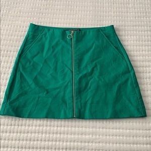 Emerald Green Skirt from Zara (Worn Once)